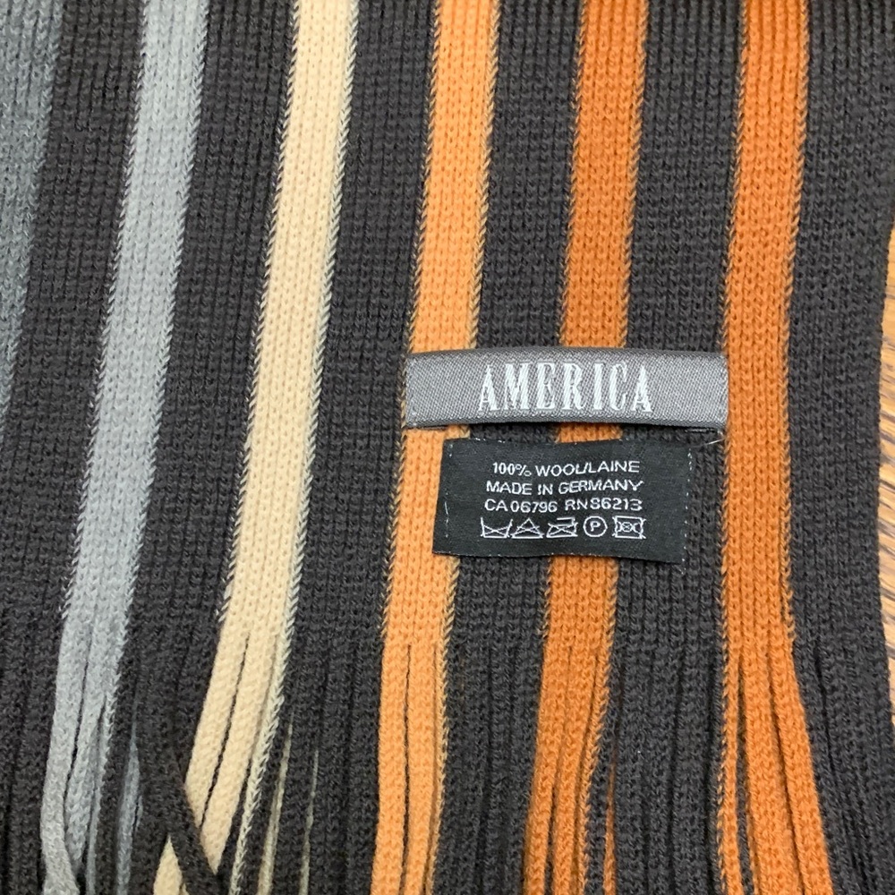 Calvin Klein Black Knit Scarf - Picture 5 of 7